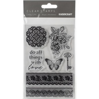 KaiserCraft Clear Stamps Lady Like CS374