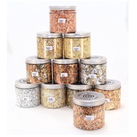 Cosmic Shimmer Gilding Flakes 200ml Silver Moon