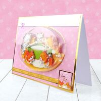 Hunkydory Crafts Dimensional Oval Card Kit White A5 21cm x 15cm