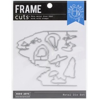 Hero Arts Frame Cut Dies Beach HeroScape