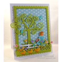Impression Obsession Die Small Bird Set DIE154A 