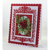 Impression Obsession Die Spiral Flowers Large DIE270W 