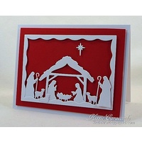 Impression Obsession Die Small Manger DIE355M 