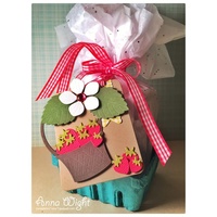 Impression Obsession Die Small Strawberry Bunch DIE40E 