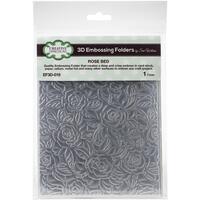 Sue Wilson 3D Embossing Folder 5.75 x 7.5 Rose Bed