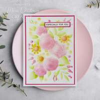 Creative Expressions Rose Garden 5 in x 7 in 3D Embossing Folder EF3D-074