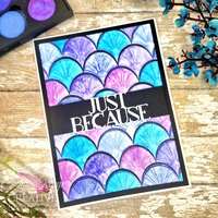 Creative Expressions Art Deco Arches 5 in x 7 in 3D Embossing Folder EF3D-077