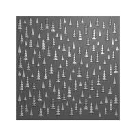 Nellie Snellen Background 3D Embossing Folder - Christmas Trees - EF3D076