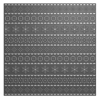 Nellie’s Choice 3D Embossing Folder - Scandinavian Christmas - EF3D095