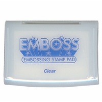 Tsukineko Emboss Embossing Stamp Pad Clear Acid Free 