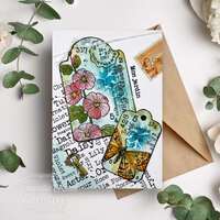 Woodware Clear Singles Garden Tags 6” x 8” Stamp