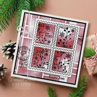Woodware Clear Singles Winter Postage 4 in x 6 in Stamp Set FRS1017