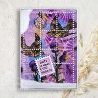 Woodware Clear Singles 4” x 6” Stamp Set - Flying Birds - FRS1047