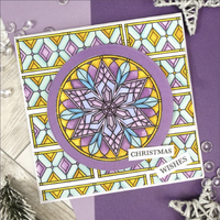 Hunkydory For The Love Of Stamps Frosty Snowflake Stamp