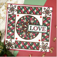 Hunkydory For The Love Of Stamps Festive Words Stamp