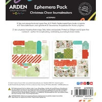 Arden Creative Ephemera Pack - Christmas Cheer Journal Makers