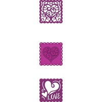 Gemini Create-a-Card Metal Die Heart Patchwork