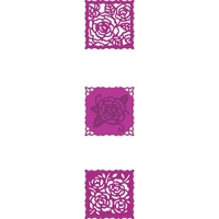 Gemini Create-a-Card Metal Die Rose Patchwork