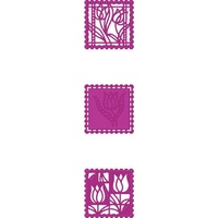 Gemini Create-a-Card Metal Die Tulip Patchwork