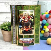 Hunkydory - Growing Up Is Optional - Golden Oldies Senior Moments Topper Sheet