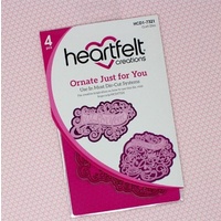 Heartfelt Creations Die Ornate Just For You