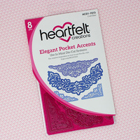 Heartfelt Creations Die Decorative Elegant Pocket Accents