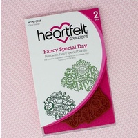 Heartfelt Creations Cling Stamps Fancy Special Day