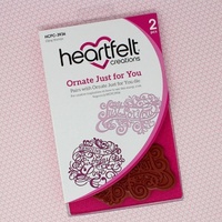 Heartfelt Creations Cling Stamps Ornate Just For You