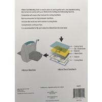 i-crafter Translucent Frosted Cutting Deck 6x9 Inches 2/pk