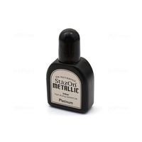 StazOn Craft Ink Refill Reinker 15ml Metallic Platinum