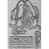Woodware Clear Stamps Ballet Shoes