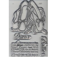 Woodware Clear Stamps Ballet Shoes