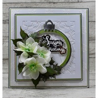 John Next Door Stamp - Christmas Rose Stamp JND145