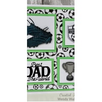 Footballs DL Clear Stamp Set by Jamie Rodgers