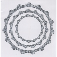 Scrap Dragon Dies Scallop Eyelet Circle