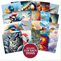 Hunkydory Crafts Square Little Book of Brilliant Birds