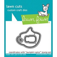 Lawn Fawn Pumpkin Spice Stamp+Die Bundle