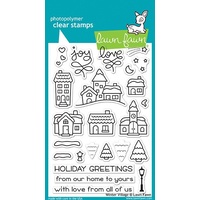 Lawn Fawn Winter Village Stamp+Die Bundle