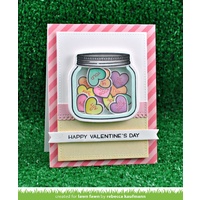 Lawn Fawn Stamps how you bean? conversation heart add-on LF1553