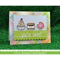 Lawn Fawn Cuts You're Sweet Line Border Dies LF1560