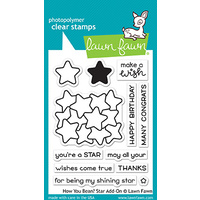 Lawn Fawn Stamps How you Bean? Star Add-On LF1690