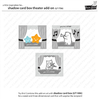 Lawn Fawn Cuts Shadow Box Card Ocean Theater Add-On LF1706