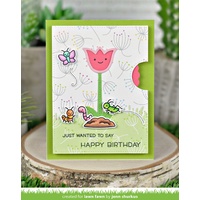Lawn Fawn Cuts Reveal Wheel Tulip Add-On Dies LF2252