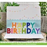 Lawn Fawn Cuts Pop-up Happy Birthday Dies LF2264