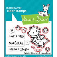 Lawn Fawn Cuts Winter Dragon LF2426