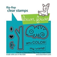 Lawn Fawn Cuts One In A Chameleon Flip-Flop Dies LF2513