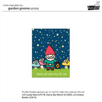 Lawn Fawn Dies Garden Gnome LF2553