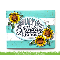 Lawn Fawn Stamp Set Giant Birthday Messages LF2599
