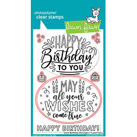 Lawn Fawn Dies Giant Birthday Messages - Lawn Cuts LF2600