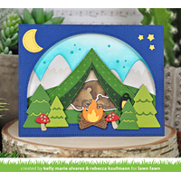 Lawn Fawn Dies Forest Backdrop LF2611